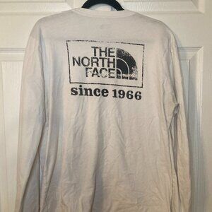 The North Face Men's Long Sleeve Graphic T - Black/White - Size L